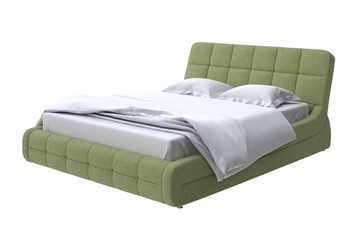 Кровать двуспальная Corso-6 200х200, Рогожка (Firmino Авокадо) в Магадане