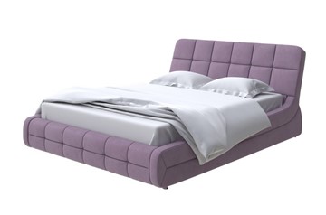 Кровать 2-х спальная Corso-6 200х200, Велюр (Ultra Сливовый) в Магадане