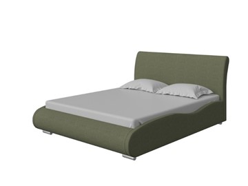 Кровать 2-спальная Corso-8 Lite 140x200, Искусственная шерсть (Лама Авокадо) в Магадане