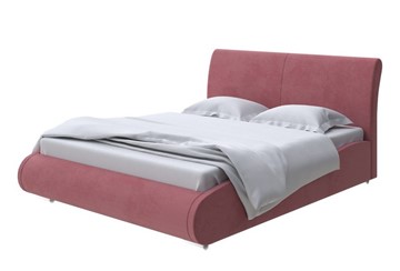Кровать 2-спальная Corso-8 Lite 140x200, Велюр (Ultra Багряный) в Магадане