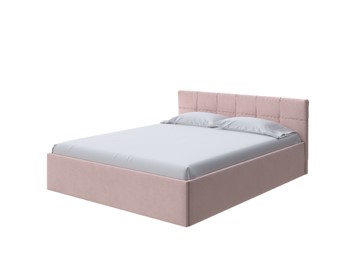 Двуспальная кровать Domo Plus 180х200, Велюр (Ultra Розовый мусс) в Магадане