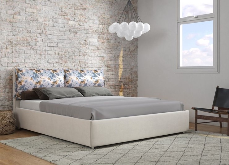 Кровать 2-спальная Карина размер 160*200 с основанием в Магадане - изображение 3