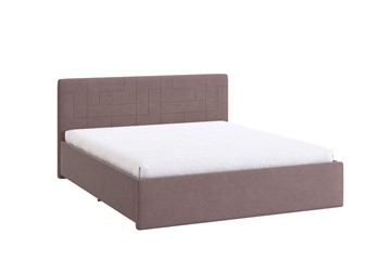 Двуспальная кровать Лора 2 1.6, пудра (велюр) в Магадане
