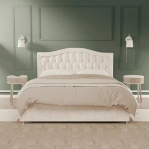 Двуспальная кровать Николетта 160х200 с подъемным механизмом и дном в Магадане