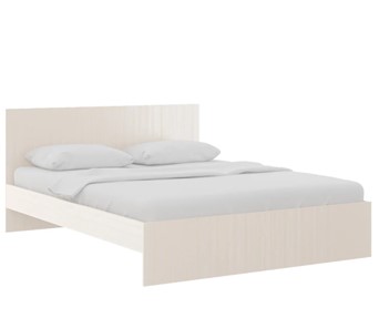 Кровать в спальню Осло М14 с настилами Лайт (Дуб млечный) в Магадане