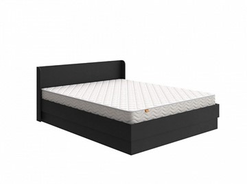 Двуспальная кровать Practica 160х190 с подъемным механизмом (Черный) в Магадане
