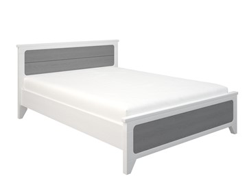 Двуспальная кровать Соня 1400, Белый/Серый в Магадане
