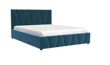 Спальная кровать Вендетта (вариант 1 велюр) 1600х2000 с основанием в Магадане
