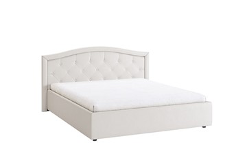Кровать в спальню Верона 1,6 белый (экокожа) в Магадане