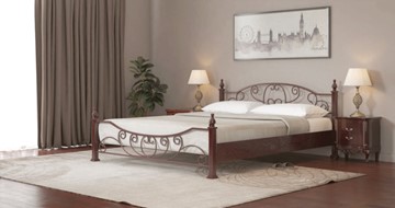 Кровать спальная СВ-Стиль Барон 160*200 с основанием в Магадане