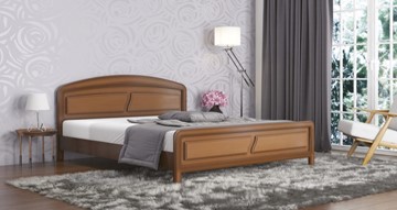Кровать полутороспальная СВ-Стиль Ева 140*200 с основанием в Магадане