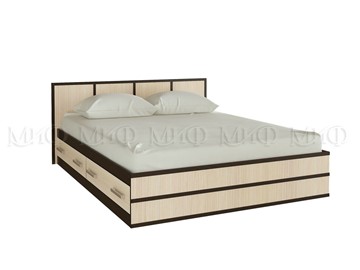Спальная кровать Сакура 1200 с ящиками в Магадане