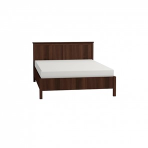 Двуспальная кровать Sherlock 42 + 2.1 Основание с гибкими ламелями металл 1600, Орех шоколадный в Магадане