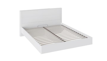 Кровать в спальню Наоми 1600, цвет Белый глянец СМ-208.01.01 в Магадане