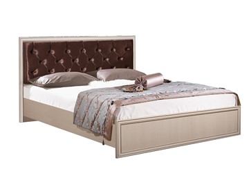 Кровать 1,5-спальная с подъемным механизмом Габриэлла 06.121-01 (1400 мм) Вудлайн кремовый в Магадане