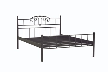 Кровать двухспальная 42.26-01 БОСТОН, металл черный в Магадане