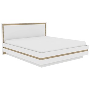 Кровать Анона 1(180), Белый/Дуб сонома в Магадане