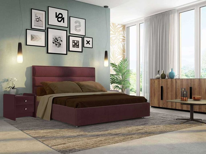 Кровать с механизмом 1.5-спальная Веста размер 140*200 в Магадане - изображение 10