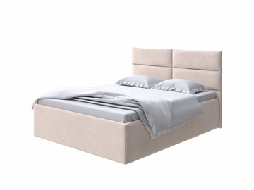Кровать двуспальная Clever 160х190 без кроватного основания Велюр (Ultra Суфле) в Магадане