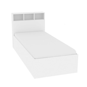 Односпальная кровать Морена 900x2000 Белый (без основания) в Магадане