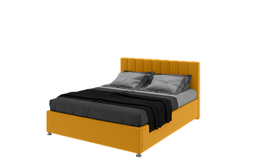 Кровать спальная Палермо 120х200 с ортопедическим основанием velutto 56 в Магадане