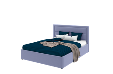 Кровать в спальню Тиана 120х200 с ортопедическим основанием velutto 49 в Магадане
