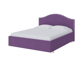 Кровать Classic 140х200, Велюр (Forest 741 Светло-фиолетовый) в Магадане