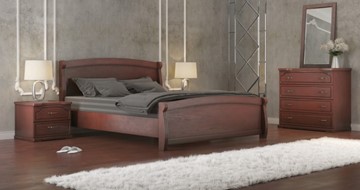 Кровать СВ-Стиль Магнат 160*200 с основанием в Магадане