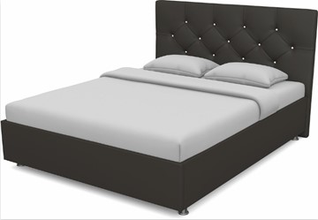 Кровать 1.5-спальная Моника 1400 с основанием (Nitro Brown) в Магадане