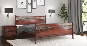 Спальная кровать СВ-Стиль Цезарь 160*200 с основанием в Магадане