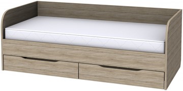 Кровать-софа КС09 с основанием, цвет Дуб Сонома в Магадане