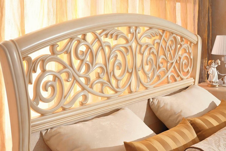 Гарнитур в спальню Александрия, кровать, 2 тумбочки, Ленто в Магадане - изображение 7