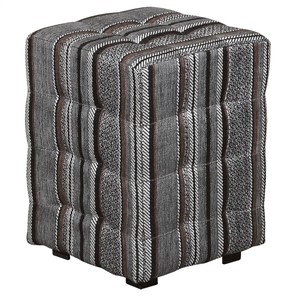 Банкетка Мебелик BeautyStyle 6, модель 300 ткань полоса коричневый в Магадане