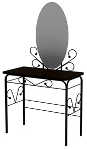 Дамский столик черный, венге в Магадане