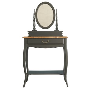 Стол туалетный Leontina с зеркалом (ST9321BLK) Черный в Магадане - предосмотр 5