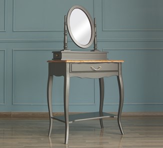 Стол туалетный Leontina с зеркалом (ST9321BLK) Черный в Магадане - предосмотр 2