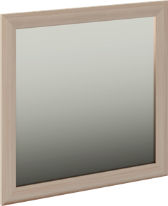 Настенное зеркало Глэдис М29 (Шимо светлый) в Магадане