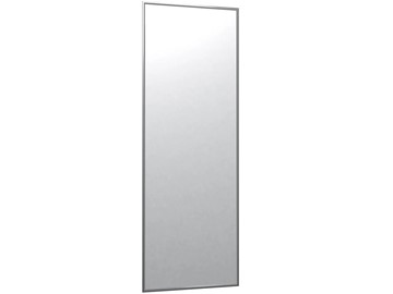 Настенное зеркало Сельетта-5 глянец серебро (1500х500х9) в Магадане