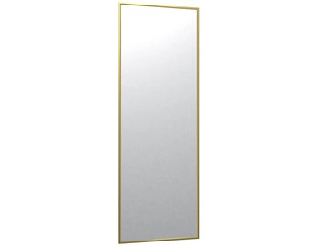 Зеркало навесное в спальню Сельетта-5 глянец золото (1500х500х9) в Магадане