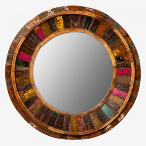 Зеркало навесное Myloft Маниша круглое в Магадане