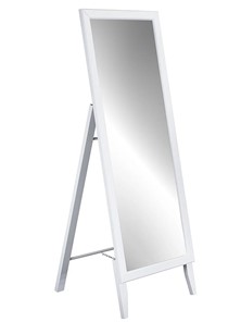 Напольное зеркало Мебелик BeautyStyle 29 (131х47,1х41,5см) Белый в Магадане