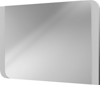 Зеркало настенное Вива Белый глянец / Платина в Магадане