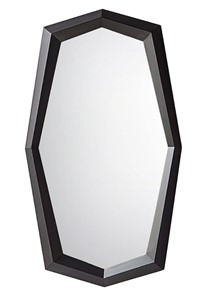 Настенное зеркало S052 черный матовый в Магадане