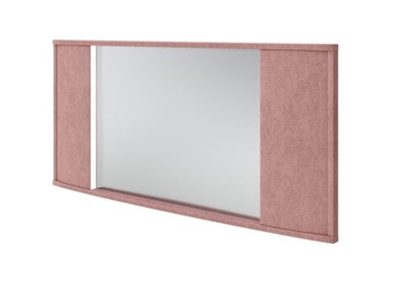 Зеркало настенное Vittoria с подсветкой, Рогожка (Levis 62 Розовый) в Магадане