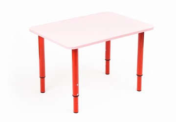 Растущий стол Кузя (Розовый,Красный) в Магадане