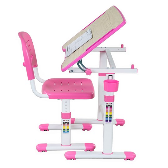 Парта растущая и стул Piccolino II Pink в Магадане - изображение 5