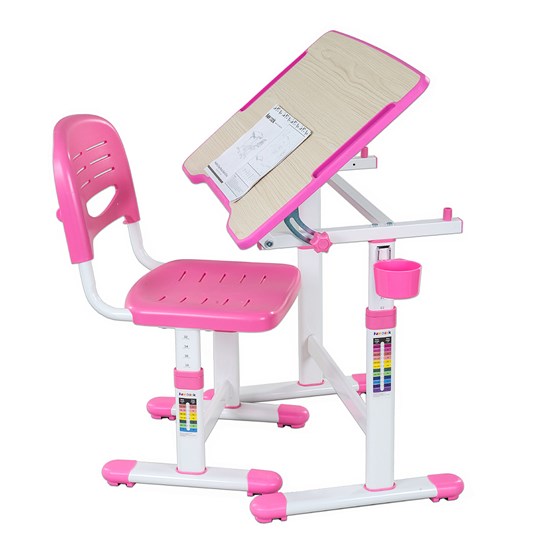 Парта растущая и стул Piccolino II Pink в Магадане - изображение 4