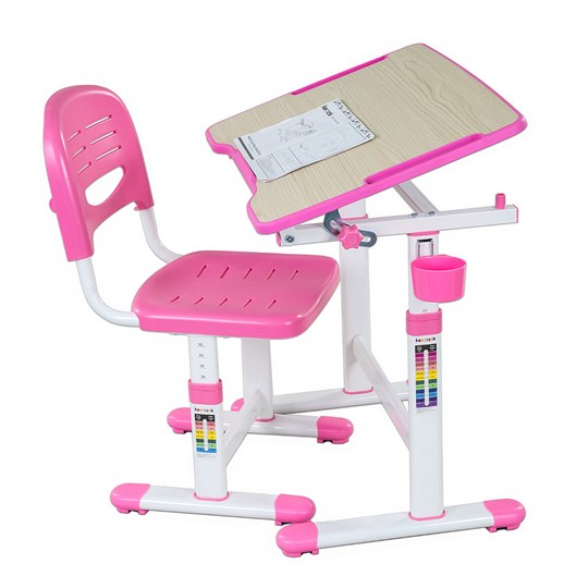 Парта растущая и стул Piccolino II Pink в Магадане - изображение 3