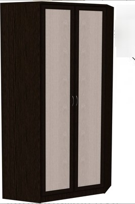 Шкаф 403 несимметричный, цвет Венге в Магадане - изображение