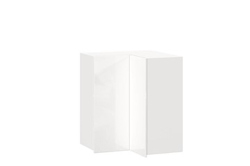 Шкаф кухонный угловой Шервуд, ЛД 281.500.000.169, белый/белый глянец в Магадане